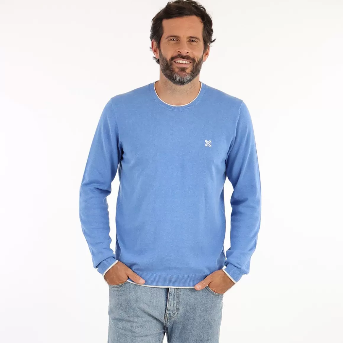 OXBOW Sweater PERONI - Heather Cascade Discount
