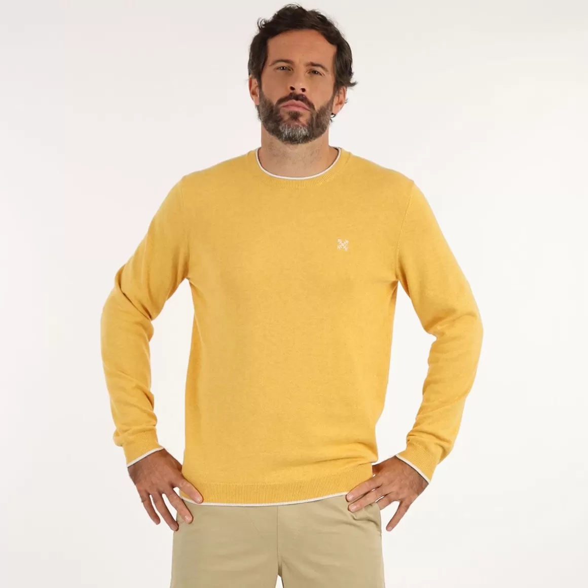 OXBOW Sweater PERONI - Heather Jaguar Clearance