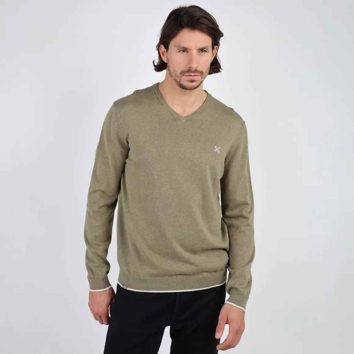 OXBOW Sweater PIVEGA - Aloe Chiné Aloe Chinu00e9 Cheap