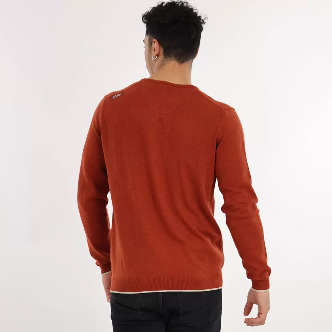 OXBOW Sweater PIVEGA - Grenat Clearance