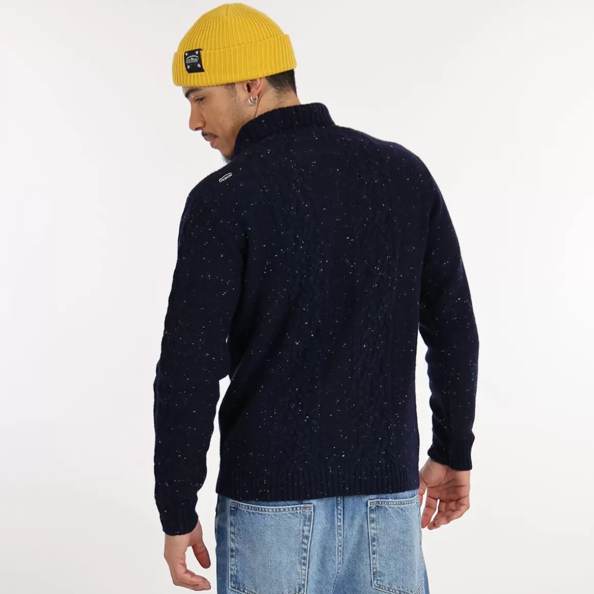 OXBOW Sweater POLGER - Deep Marine Cheap