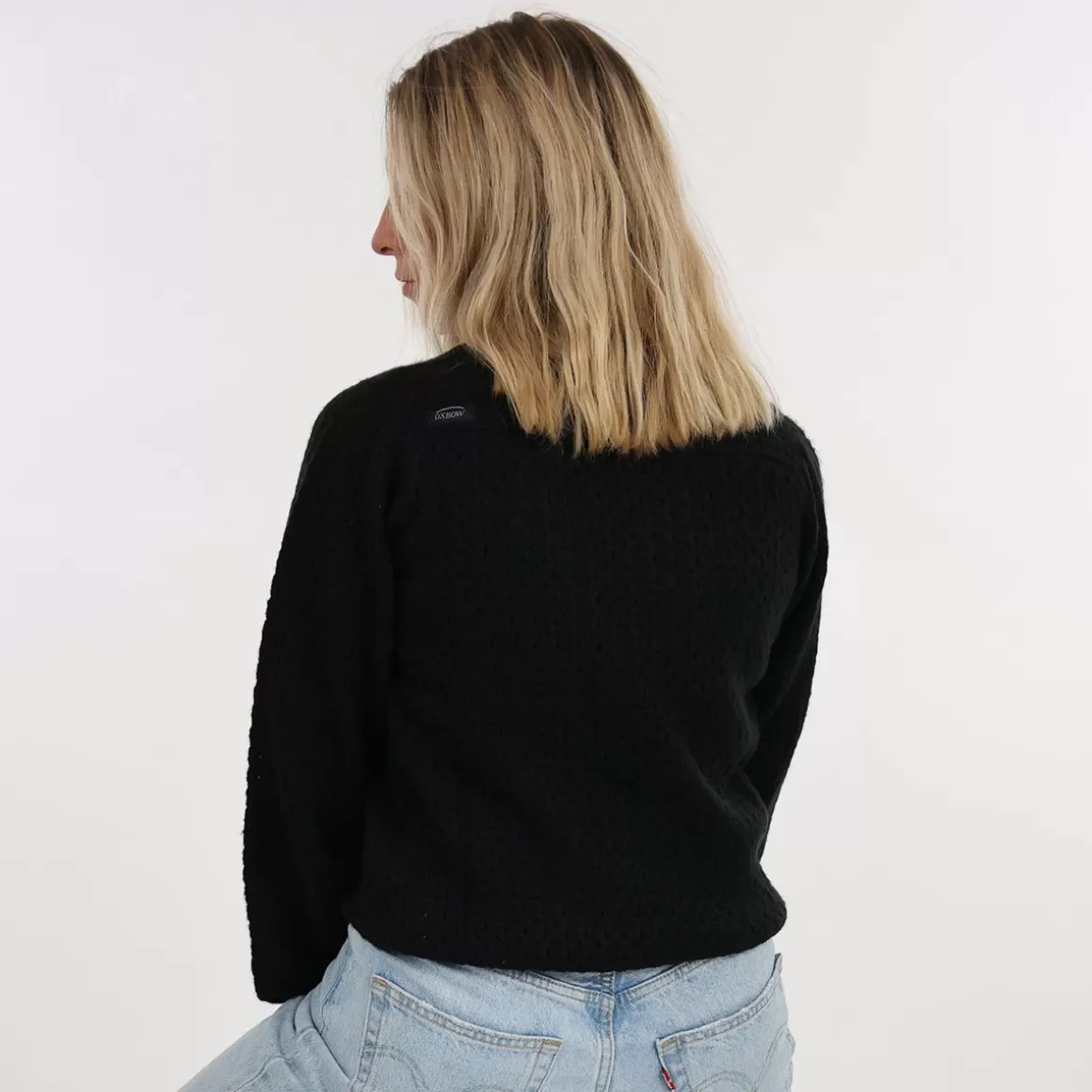 OXBOW Sweater PULMIN - Noir Black Clearance