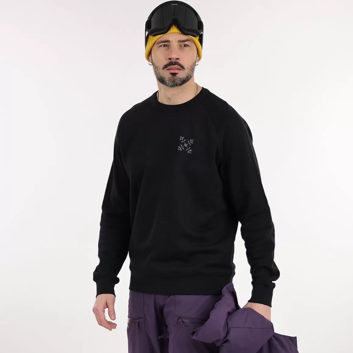 OXBOW Sweatshirt EMBARRAT - Noir Black Best