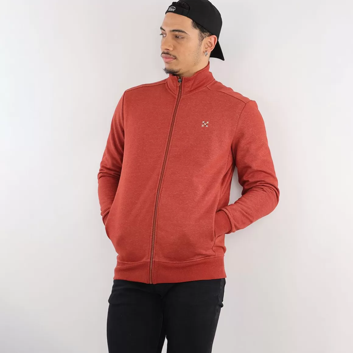 OXBOW Sweatshirt SAKOP - Grenat Fashion