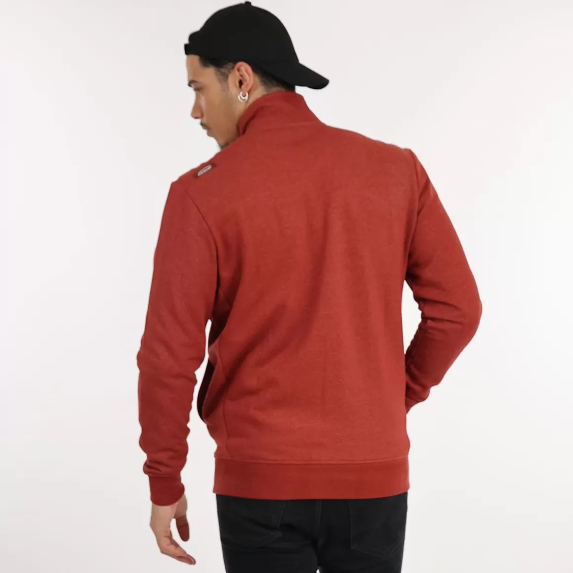 OXBOW Sweatshirt SAKOP - Grenat Fashion