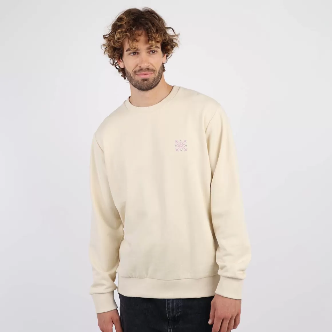 OXBOW Sweatshirt SALAZAR - Vanilla Cheap