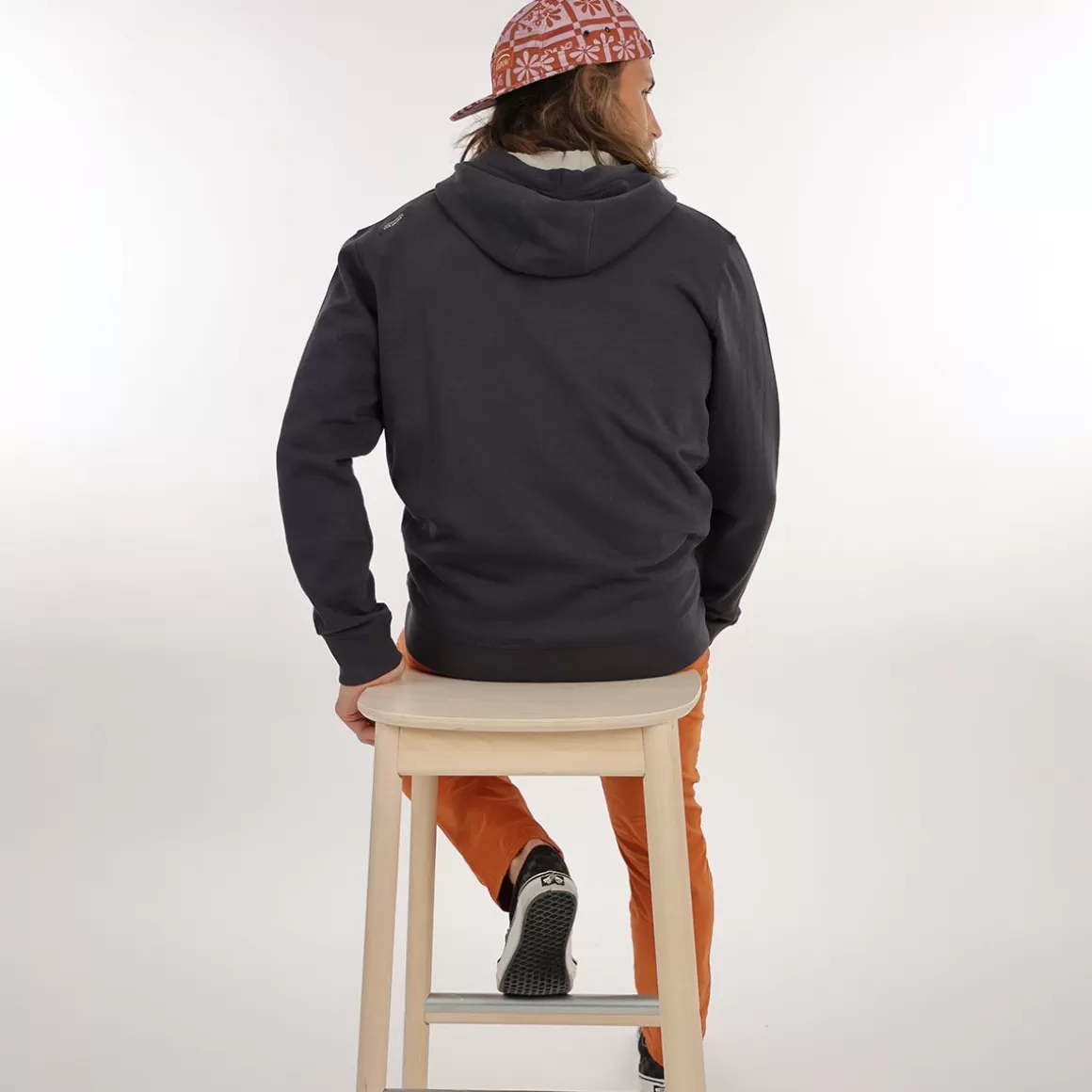 OXBOW Sweatshirt SALET - Graphite Fashion