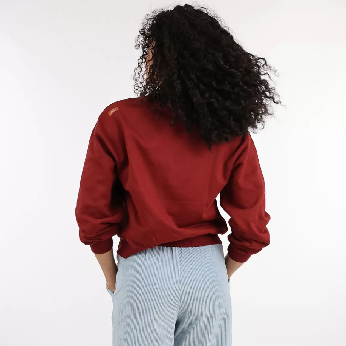 OXBOW Sweatshirt SARDINI - Grenat Best Sale