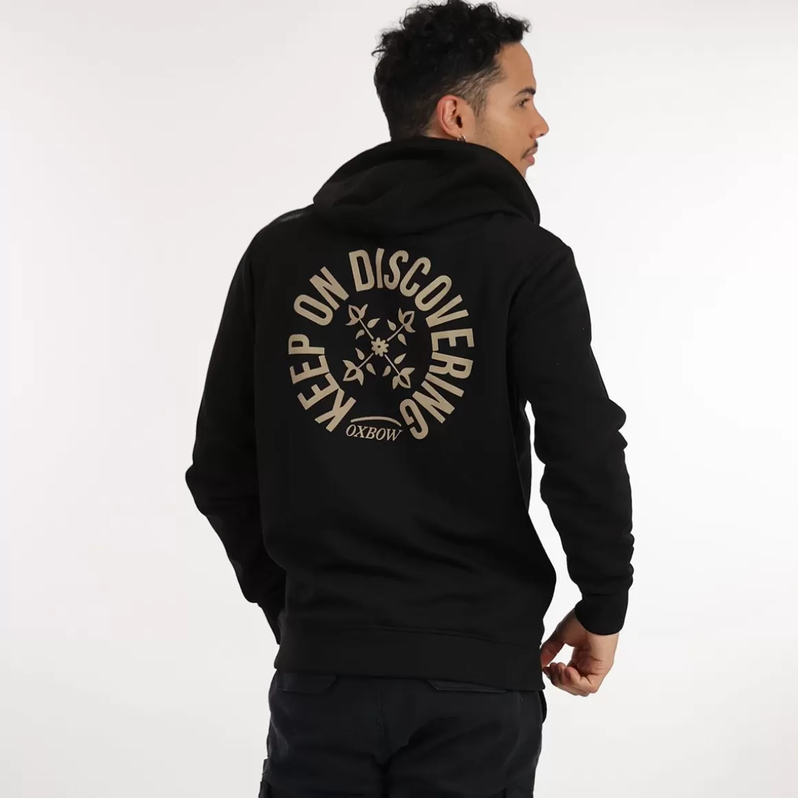 OXBOW Sweatshirt SEKARL - Noir Black Hot