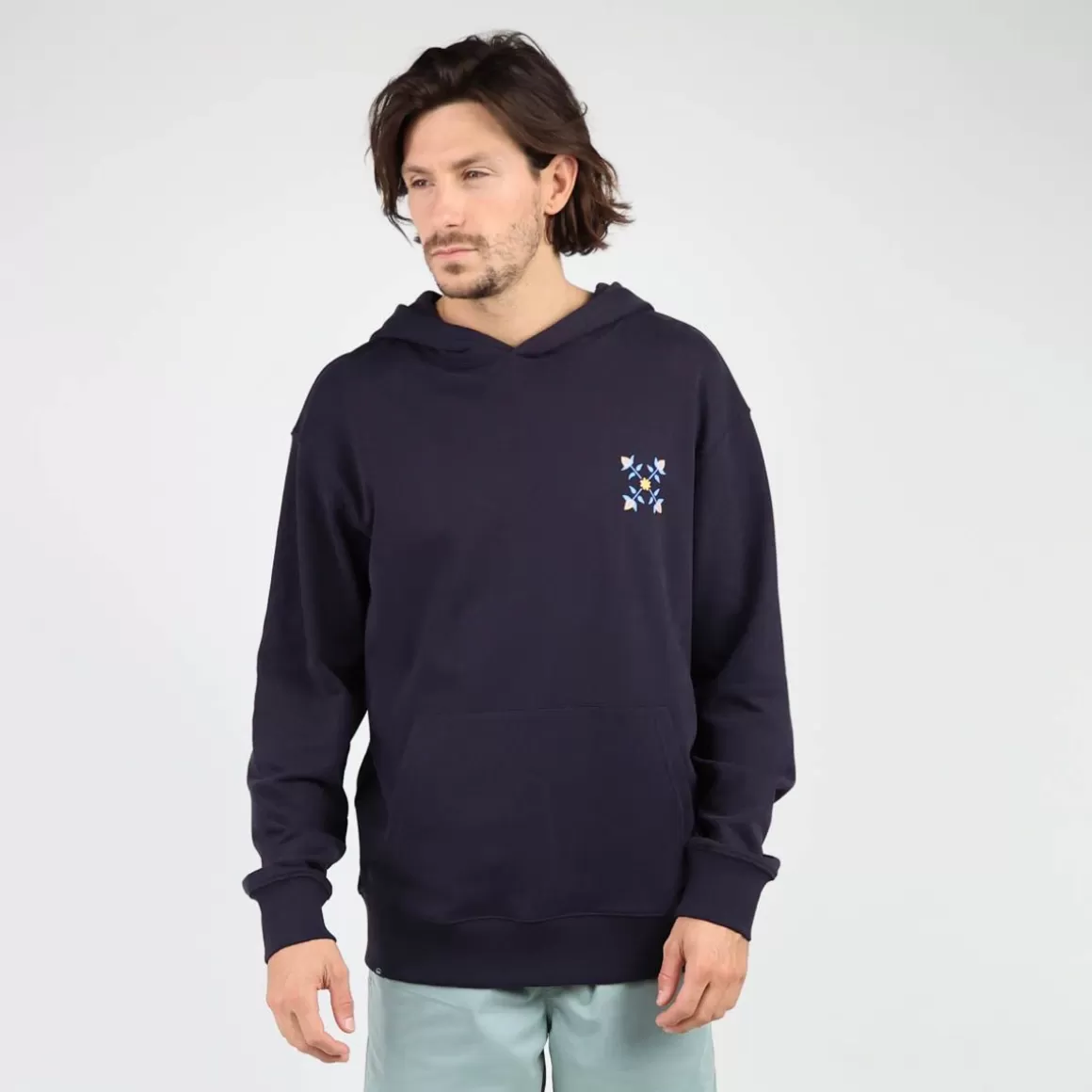 OXBOW Sweatshirt SEREGOR - Deep Marine Sale
