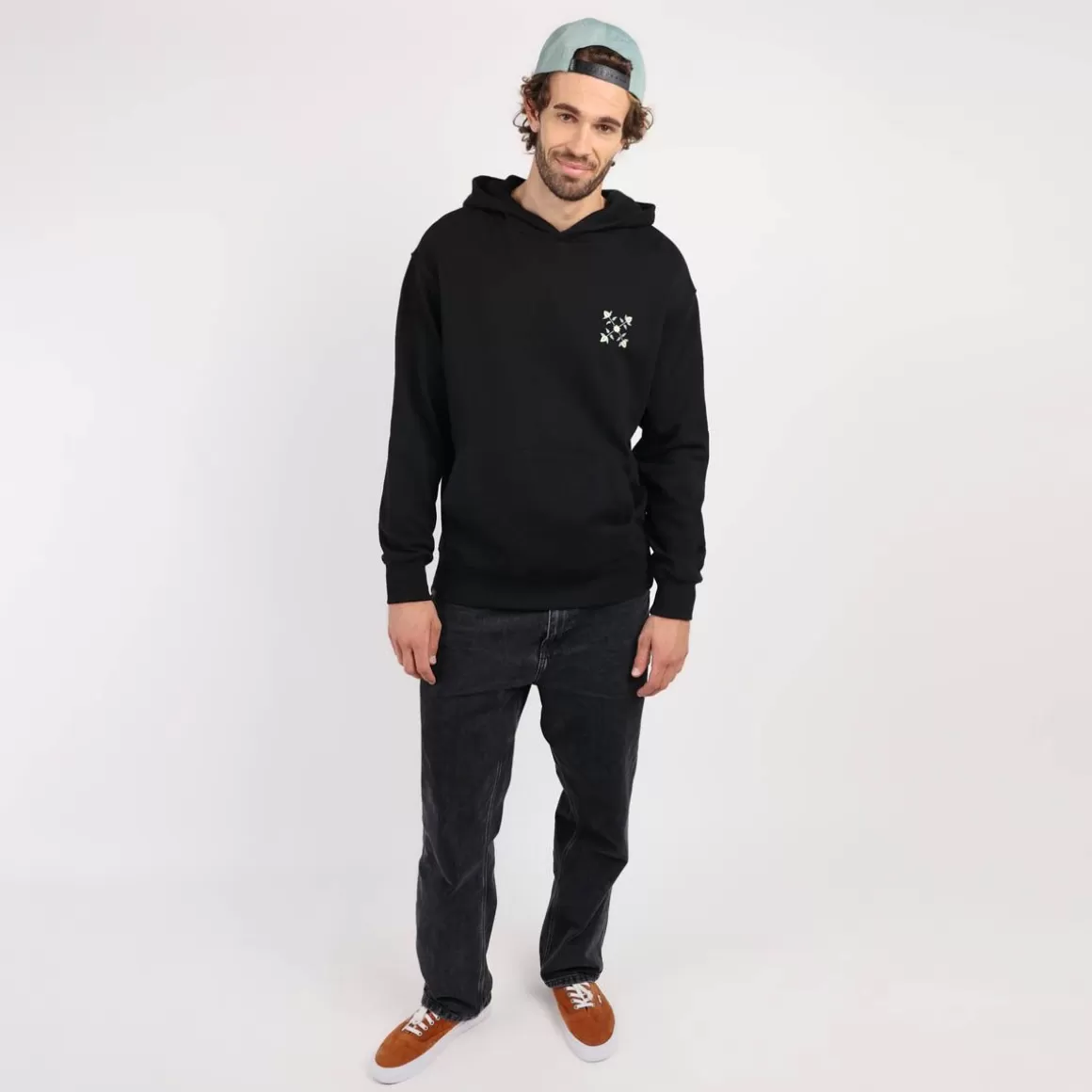 OXBOW Sweatshirt SEREGOR - Noir Black Cheap