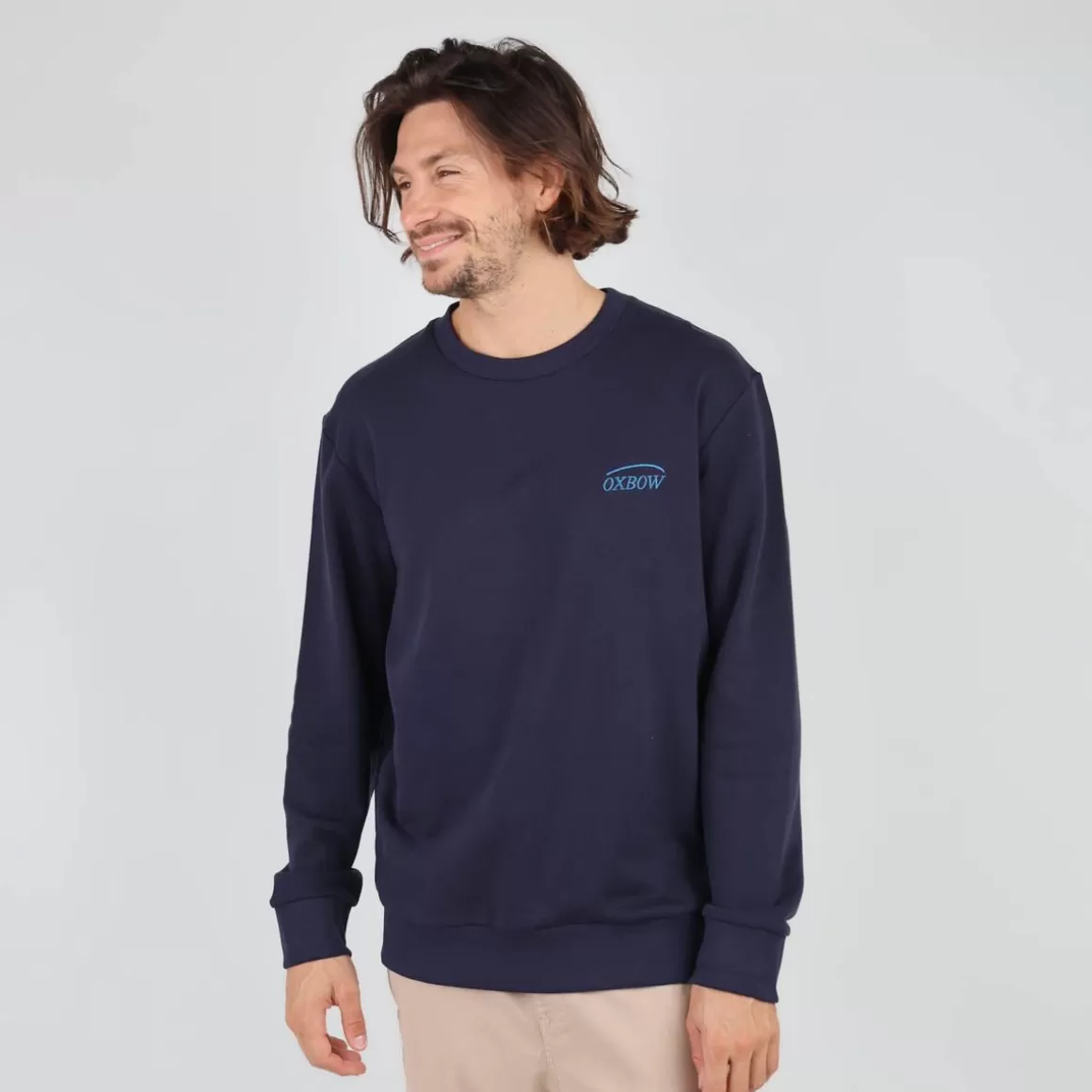 OXBOW Sweatshirt SERONI - Deep Marine Clearance