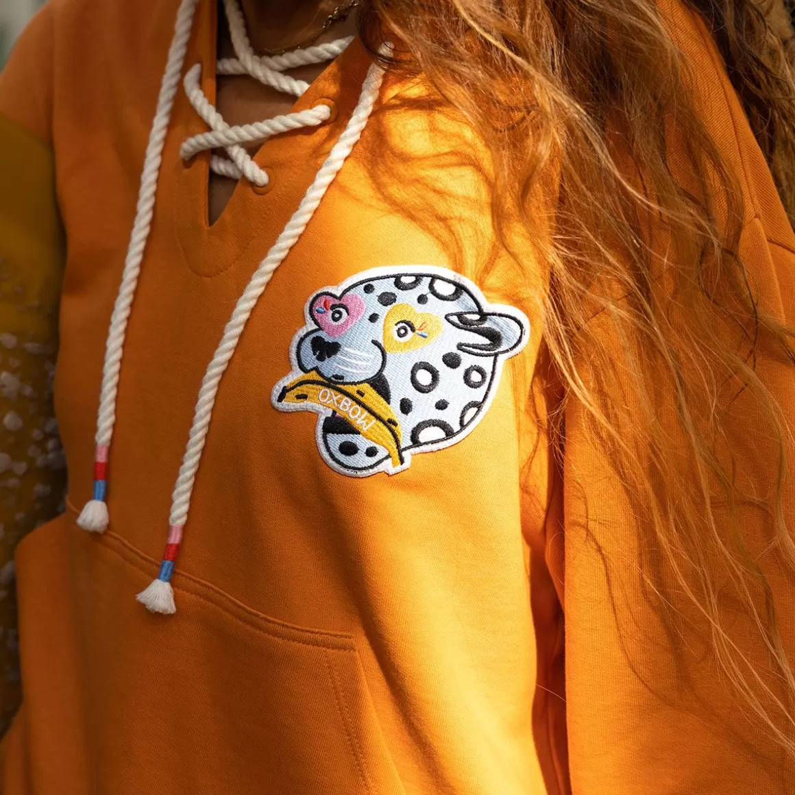 OXBOW Sweatshirt SESAME - Ocre New