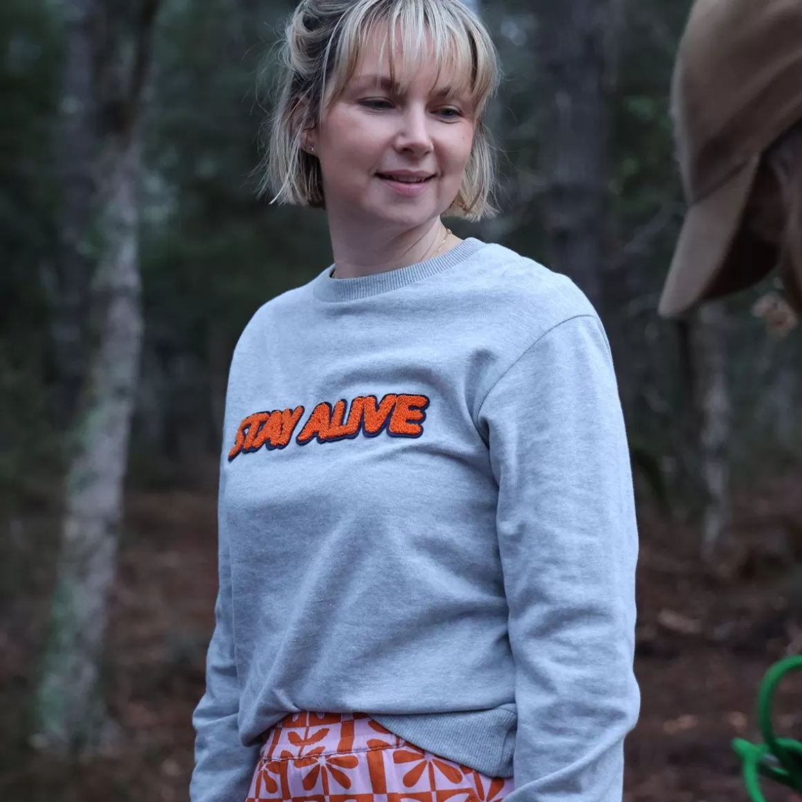OXBOW Sweatshirt SHEEKY - Gris Chiné Moyen Mid Heather Grey Flash Sale
