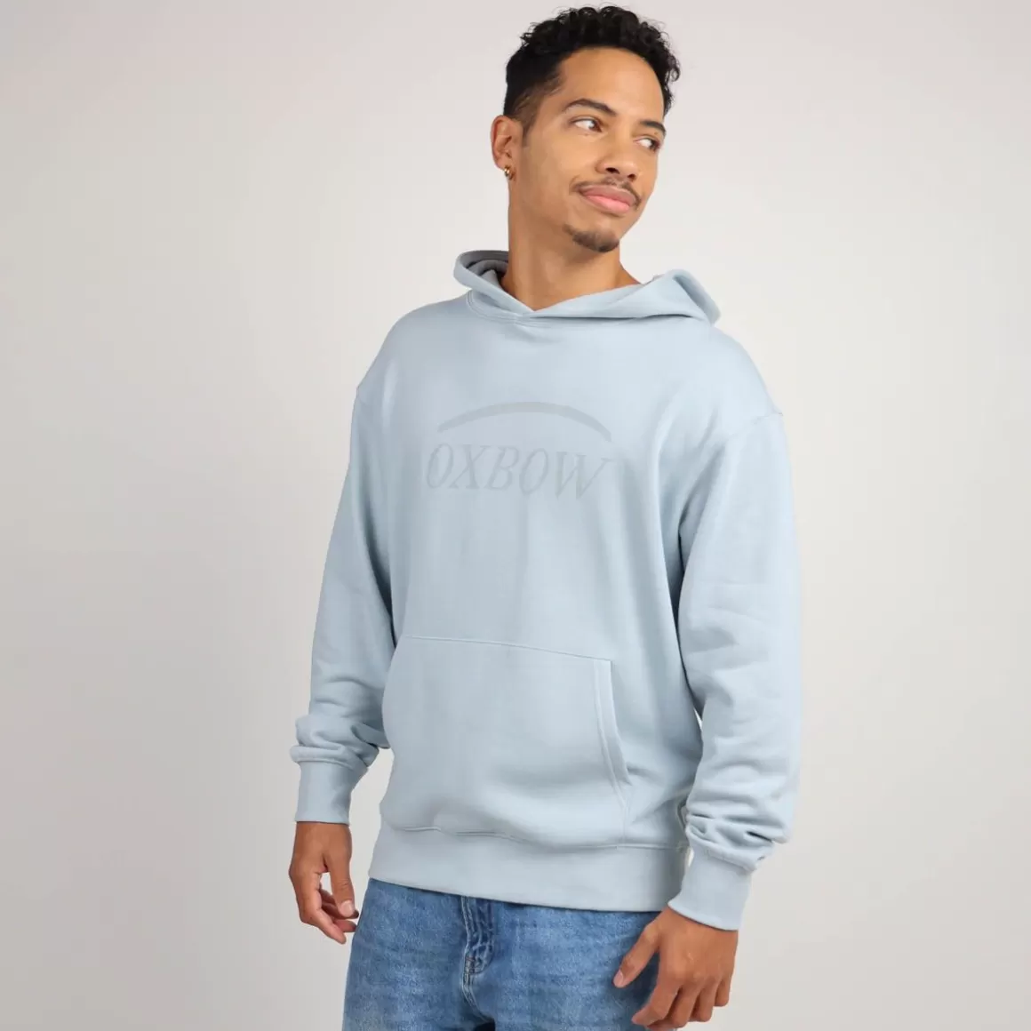 OXBOW Sweatshirt SIVEGA - Light Blue Outlet