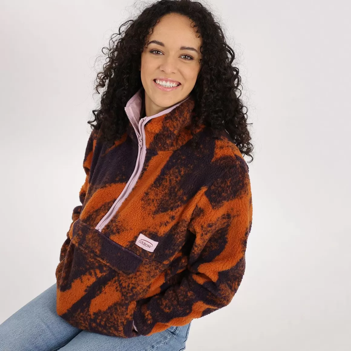 OXBOW Sweatshirt SOREN - Velvet Cheap