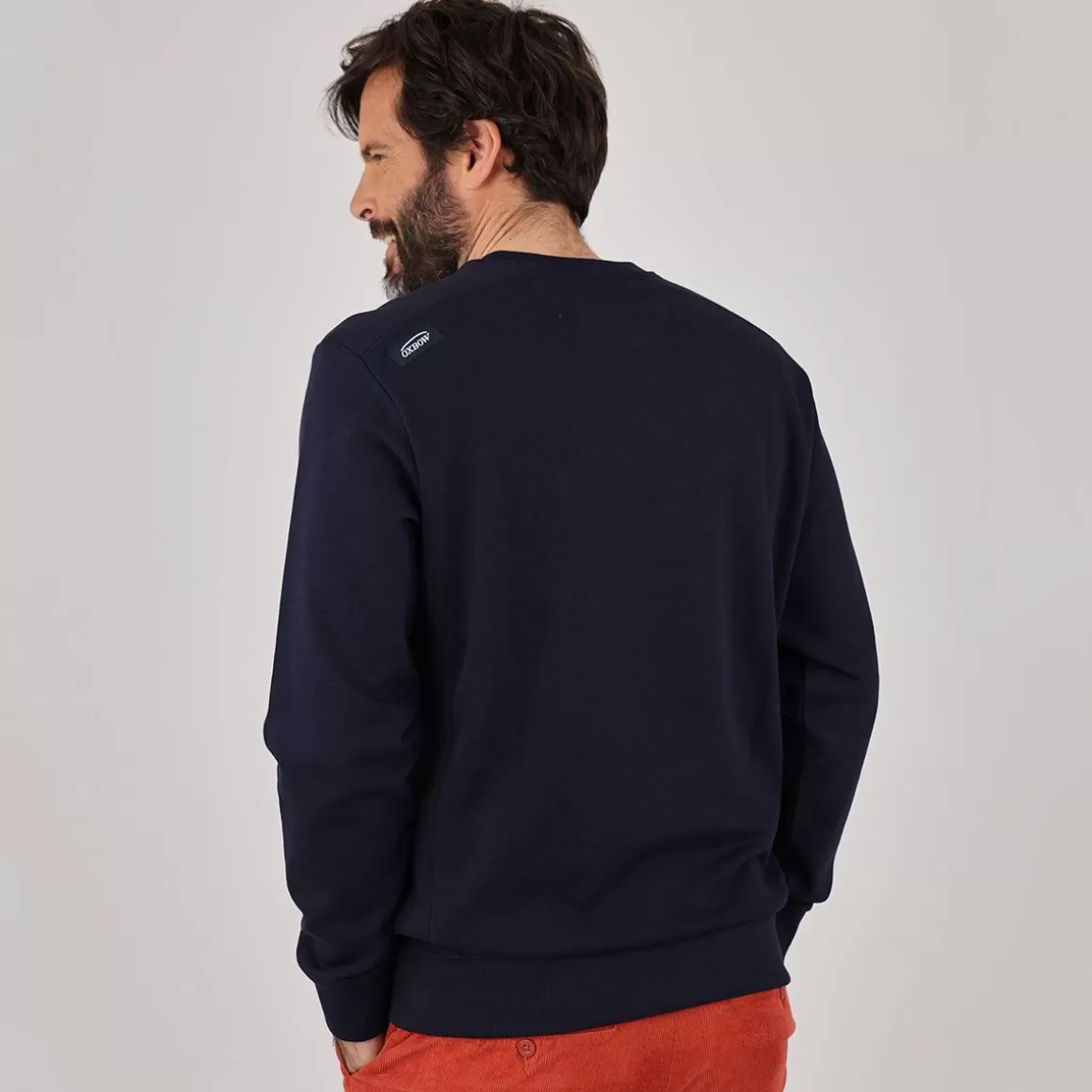 OXBOW Sweatshirt SOUET - Deep Marine Online
