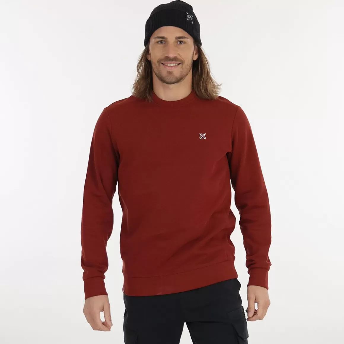 OXBOW Sweatshirt SOUET - Grenat Discount