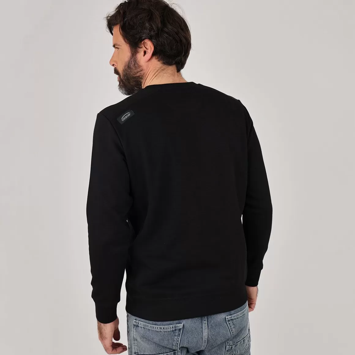 OXBOW Sweatshirt SOUET - Noir Black Discount