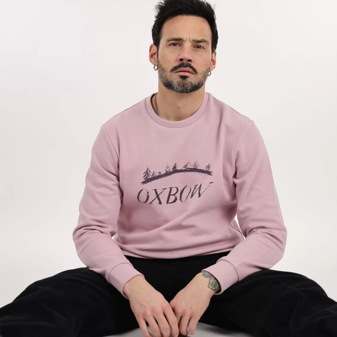OXBOW Sweatshirt STEGA - Bruyere Hot