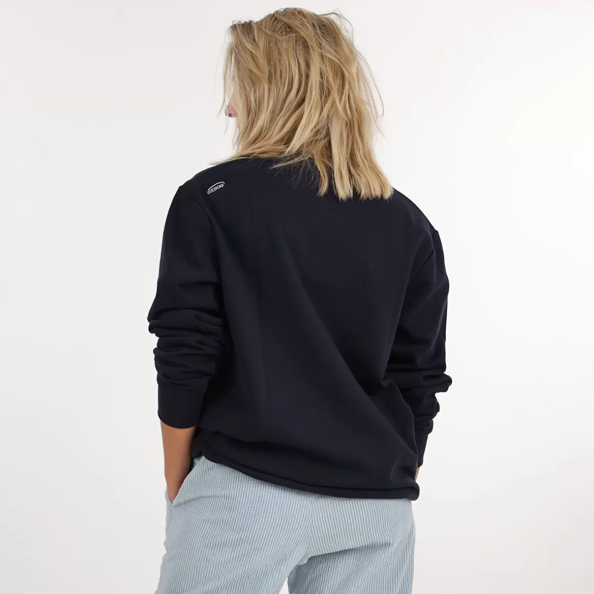 OXBOW Sweatshirt STEGA - Deep Marine Best Sale