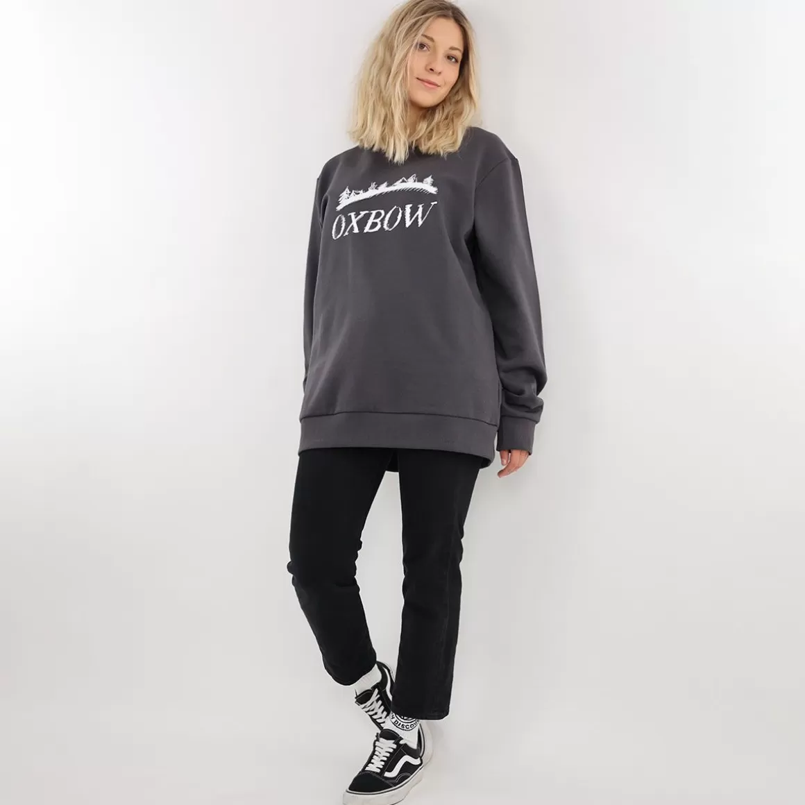 OXBOW Sweatshirt STEGA - Graphite Shop