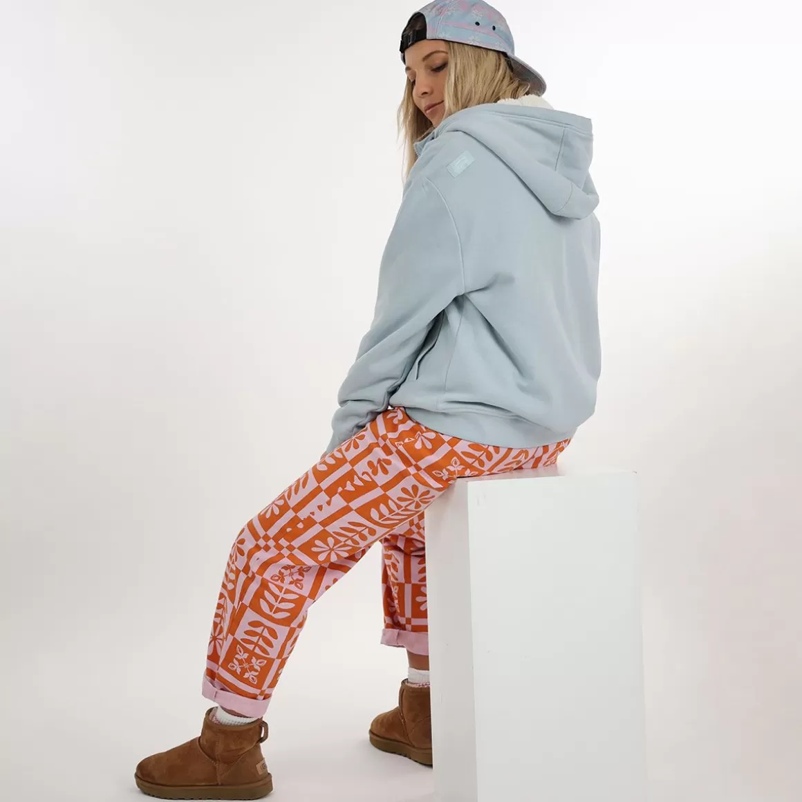 OXBOW Sweatshirt SWIPS - Light Blue Hot