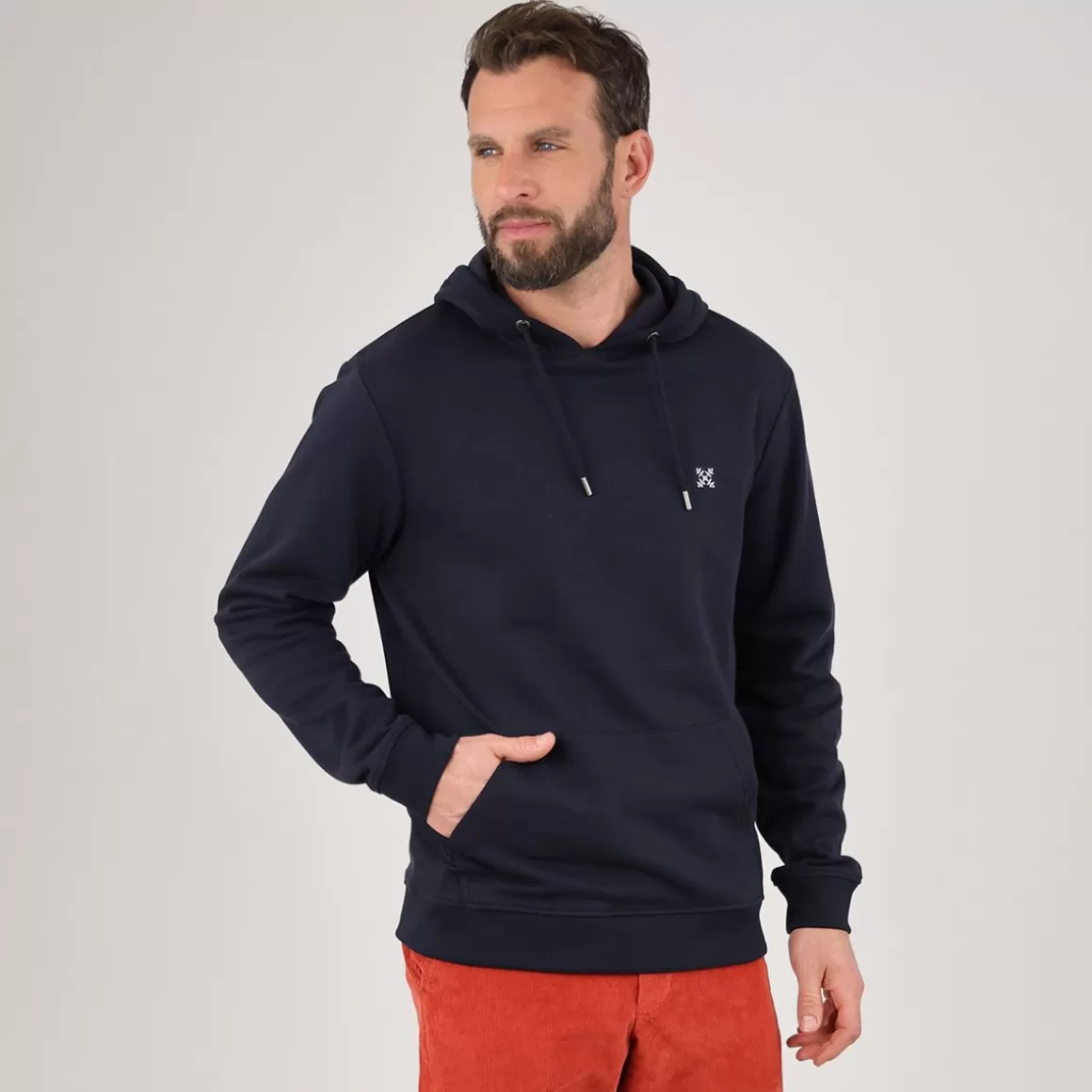 OXBOW Sweatshirt SWOOD - Deep Marine New