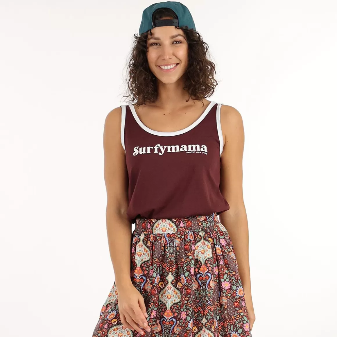 OXBOW Tank top TONG - Terre Brulée Terre Brulu00e9e Clearance