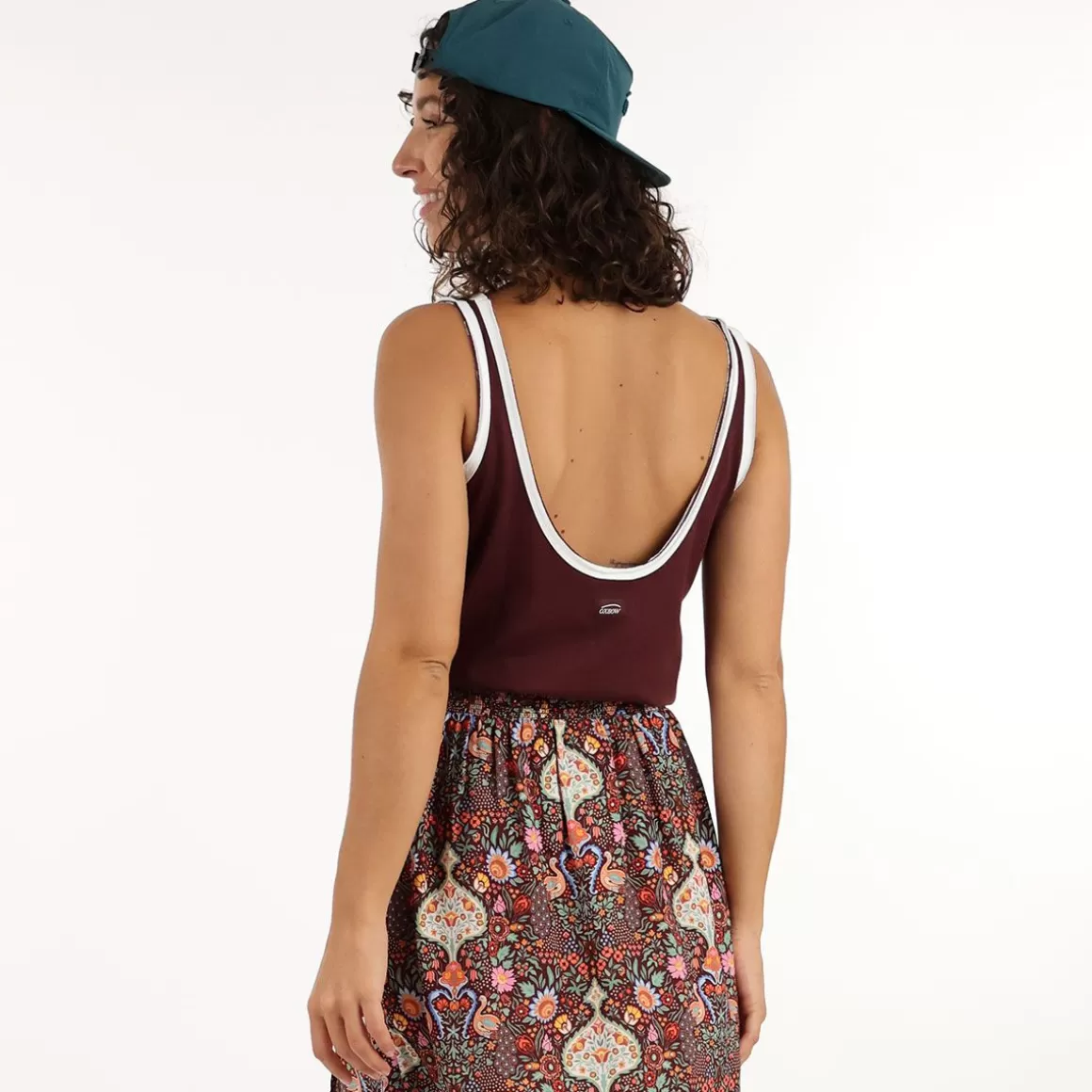 OXBOW Tank top TONG - Terre Brulée Terre Brulu00e9e Clearance