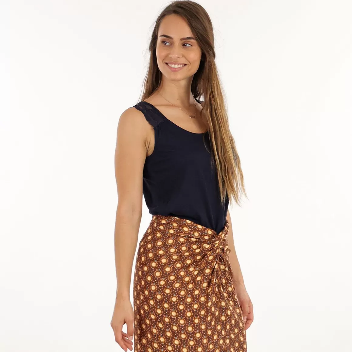 OXBOW Tank top TORTLE - Deep Marine Cheap