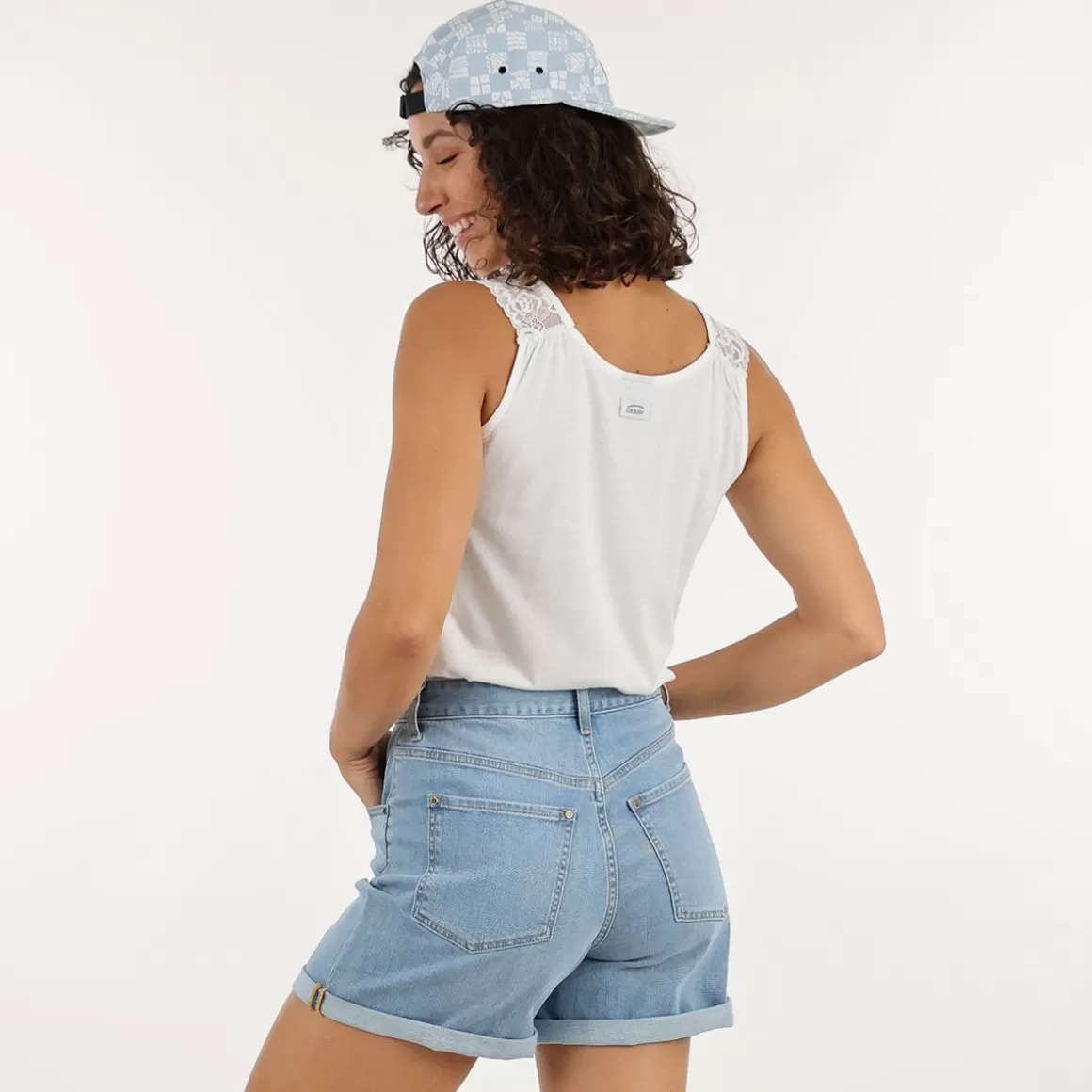 OXBOW Tank top TORTLE - White Online