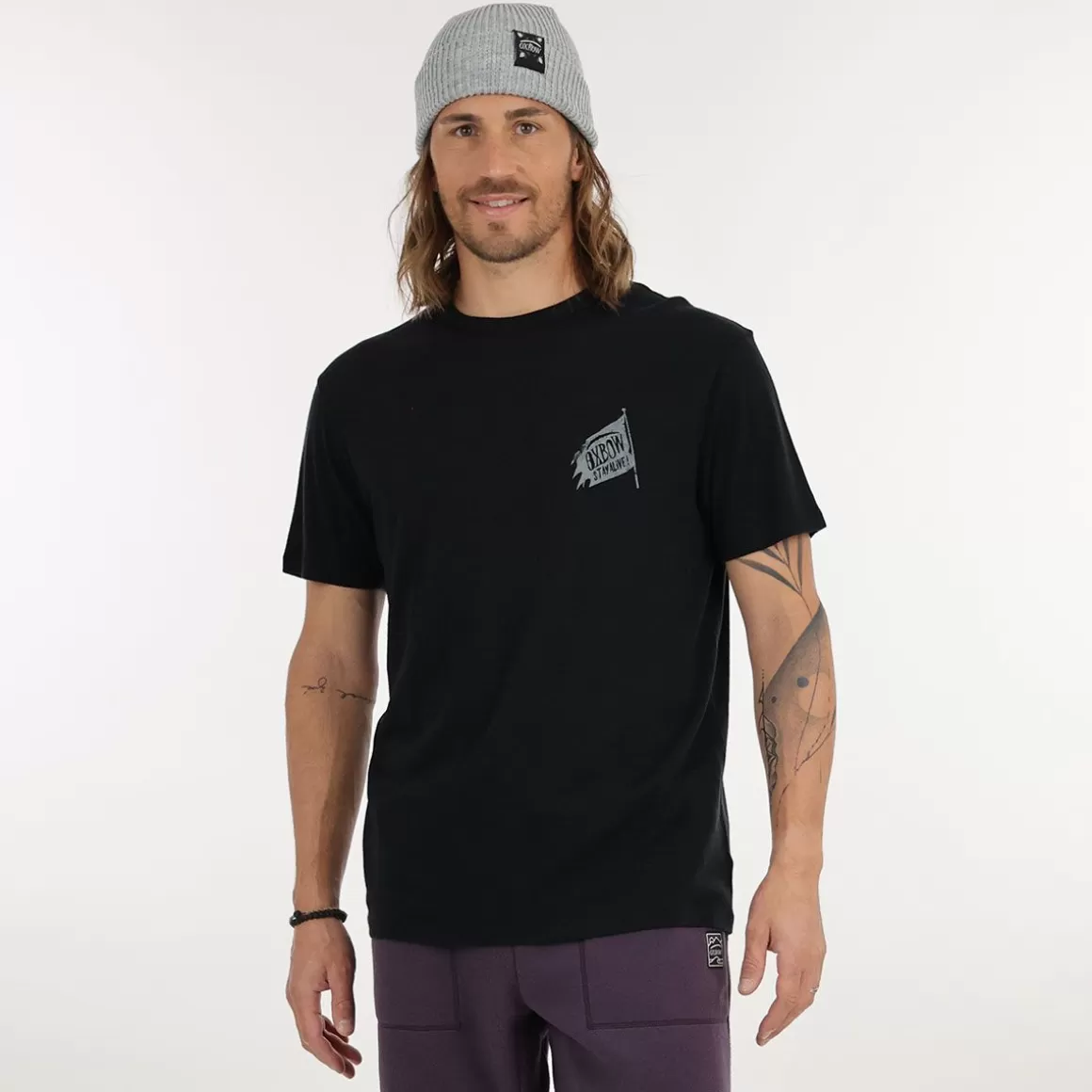 OXBOW Tee-Shirt ARROUY - Noir Black Online
