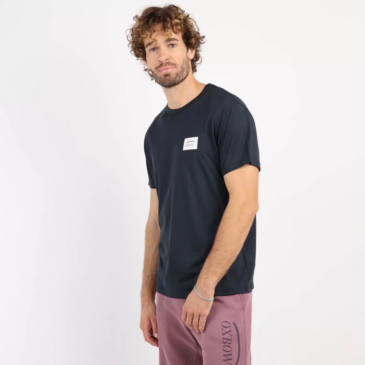 OXBOW Tee-shirt BAIGURA - Noir Black Outlet