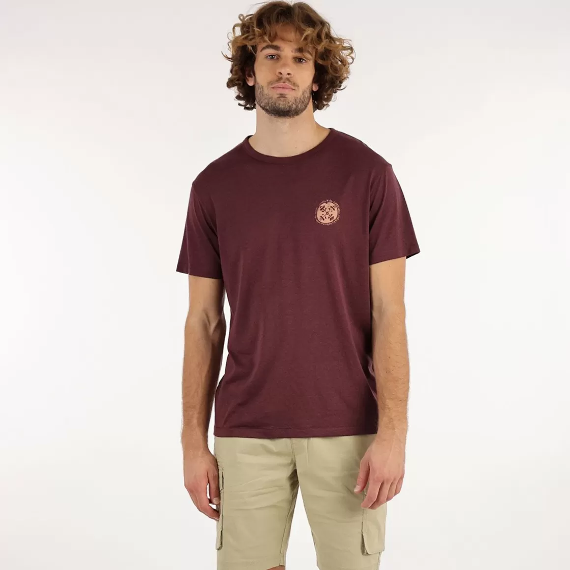 OXBOW Tee-Shirt CARLIT - Terre Brulée Terre Brulu00e9e Best Sale