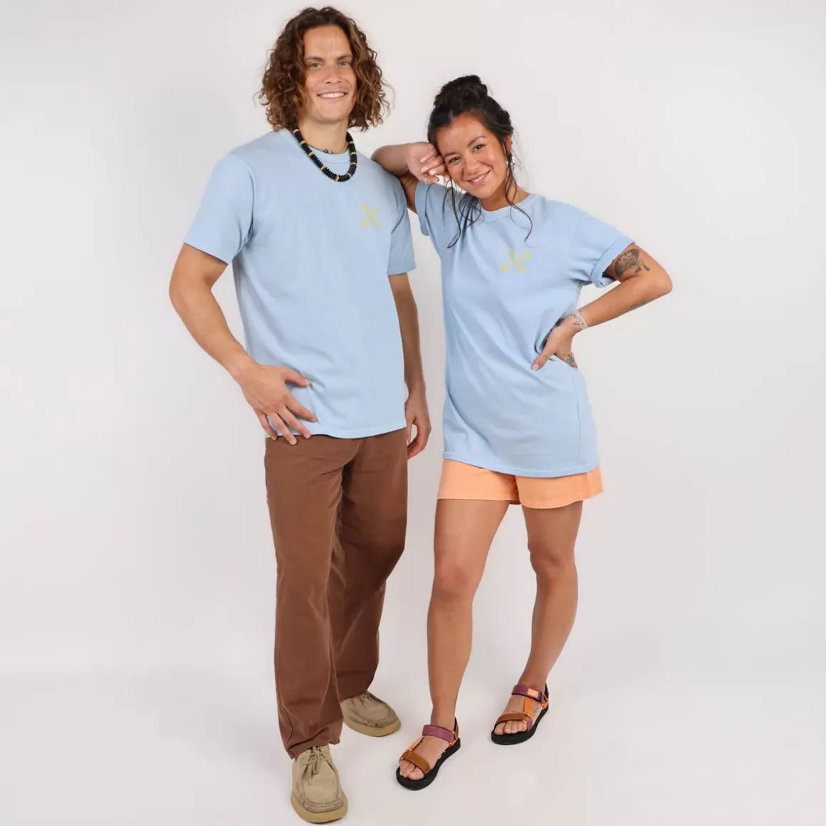 OXBOW Tee-shirt COLLECTOR ISABELLE - Light Blue Clearance
