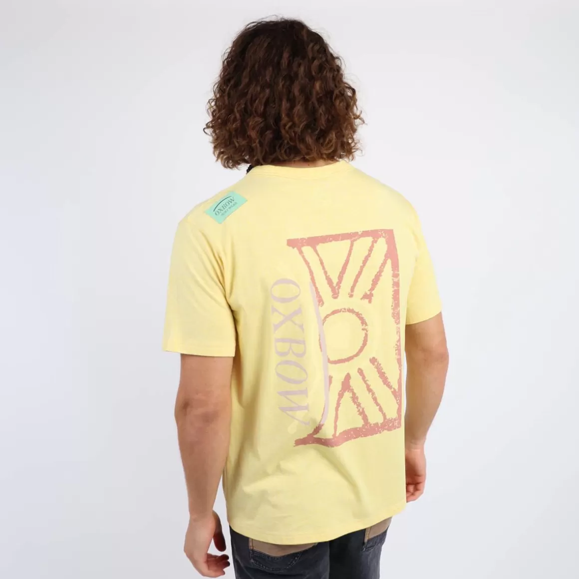 OXBOW Tee-shirt COLLECTOR RAOUL - Banana Cheap