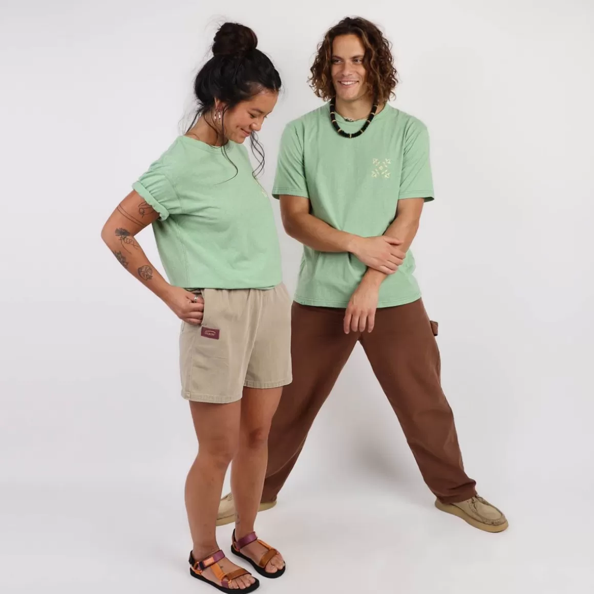 OXBOW Tee-shirt COLLECTOR RAOUL - Palmier New