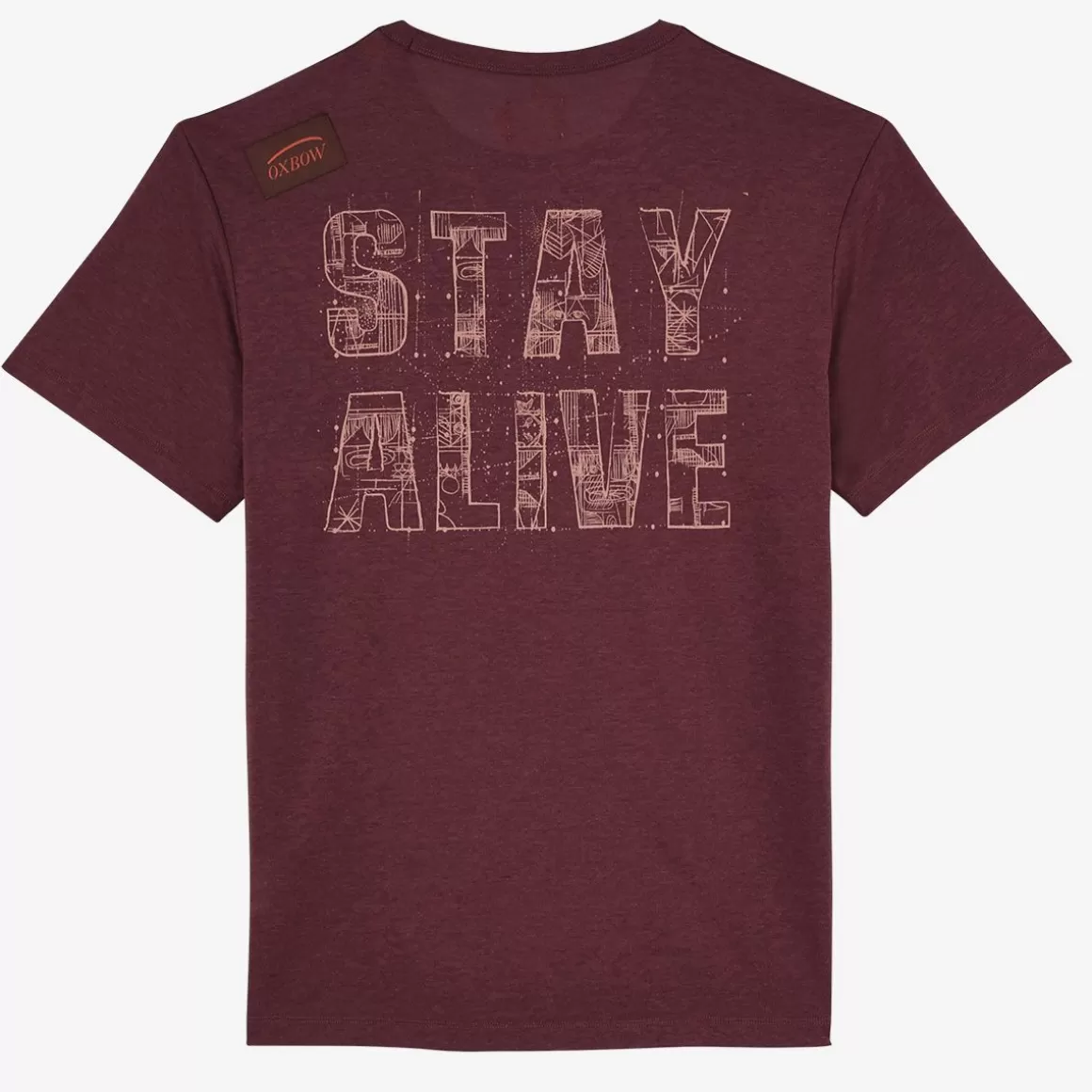 OXBOW Tee-Shirt MATEMALE - Terre Brulée Terre Brulu00e9e Clearance