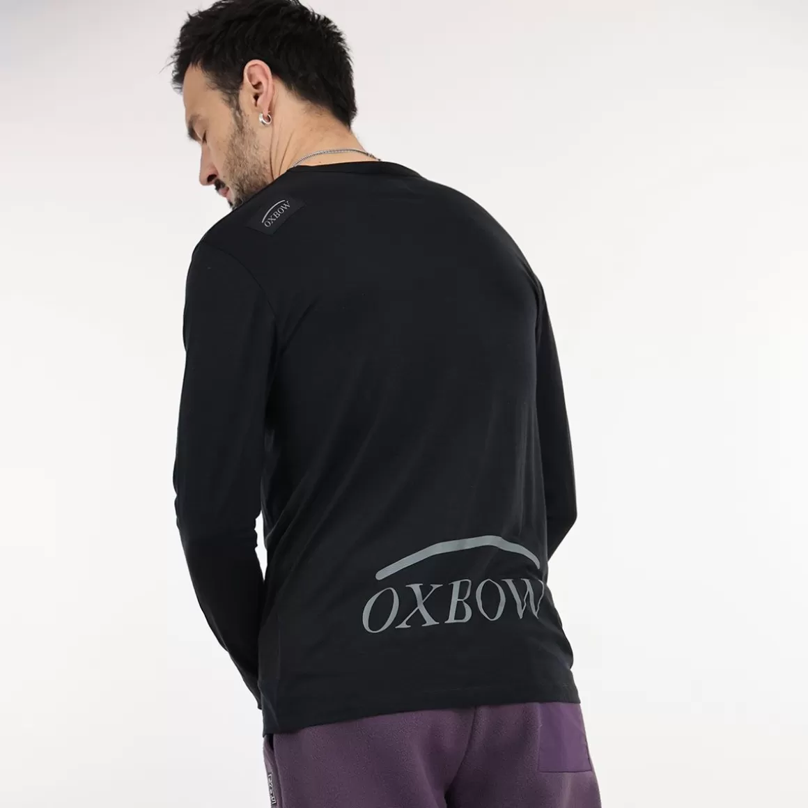 OXBOW Tee-Shirt POURTET - Noir Black Hot