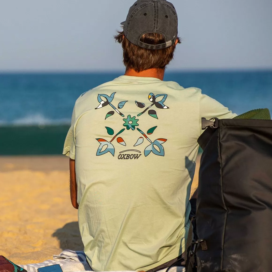 OXBOW Tee-Shirt TAGTAN - Lichen Outlet