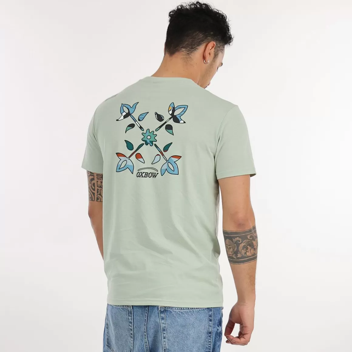 OXBOW Tee-Shirt TAGTAN - Lichen Outlet