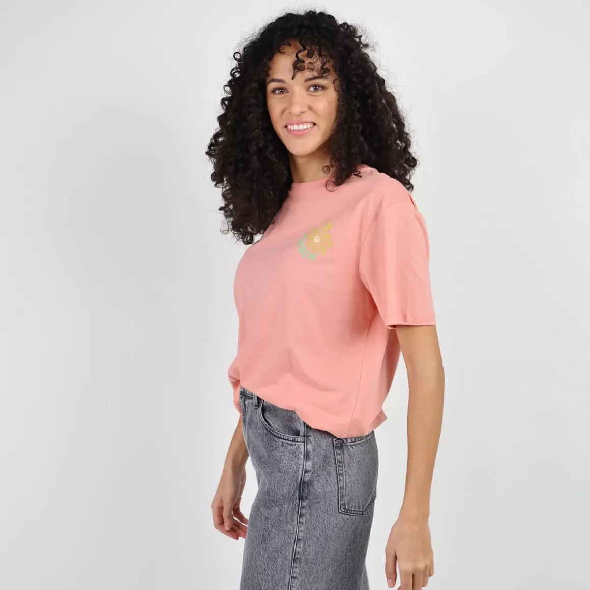 OXBOW Tee-shirt TAHCAT - Litchi Discount