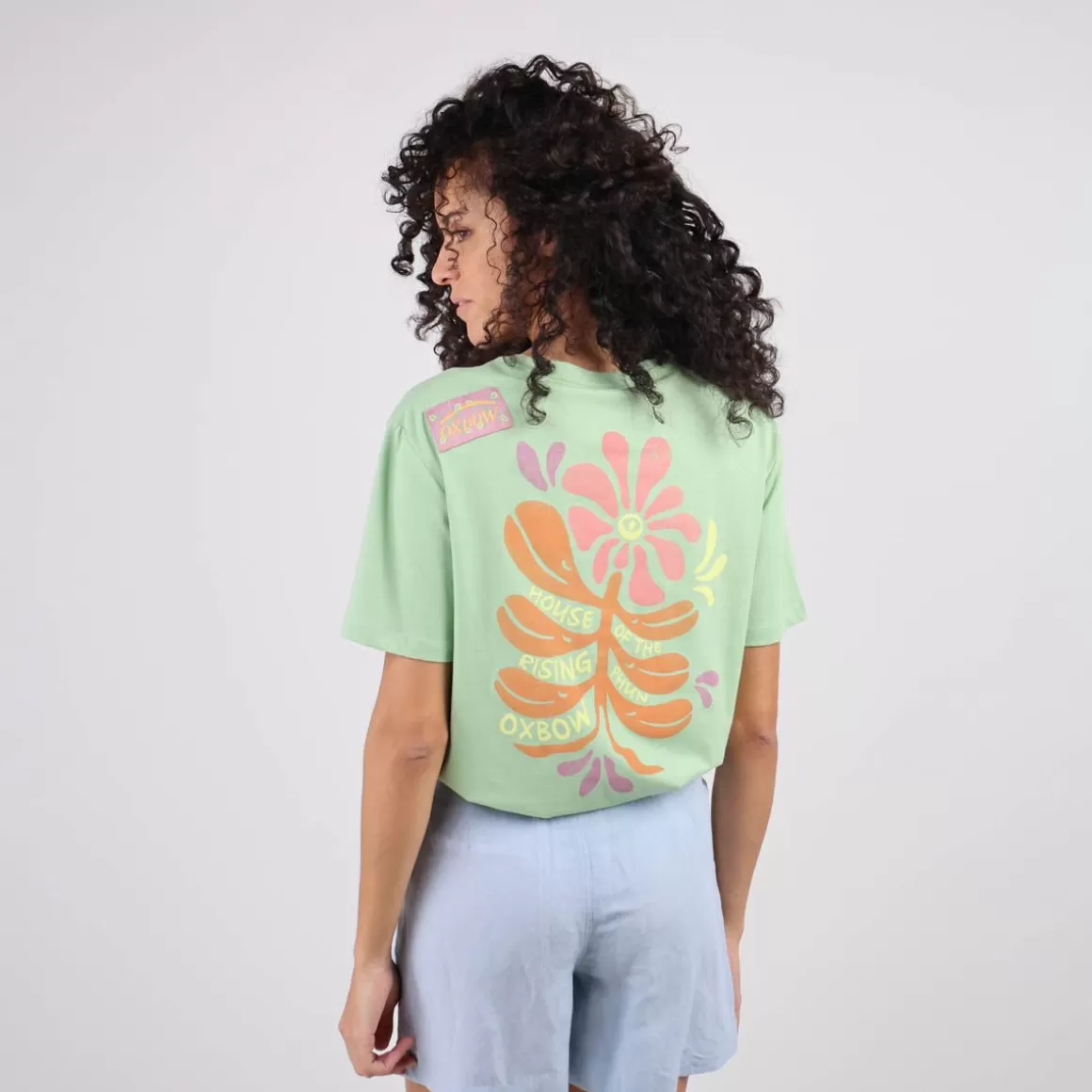 OXBOW Tee-shirt TAHCAT - Palmier Discount