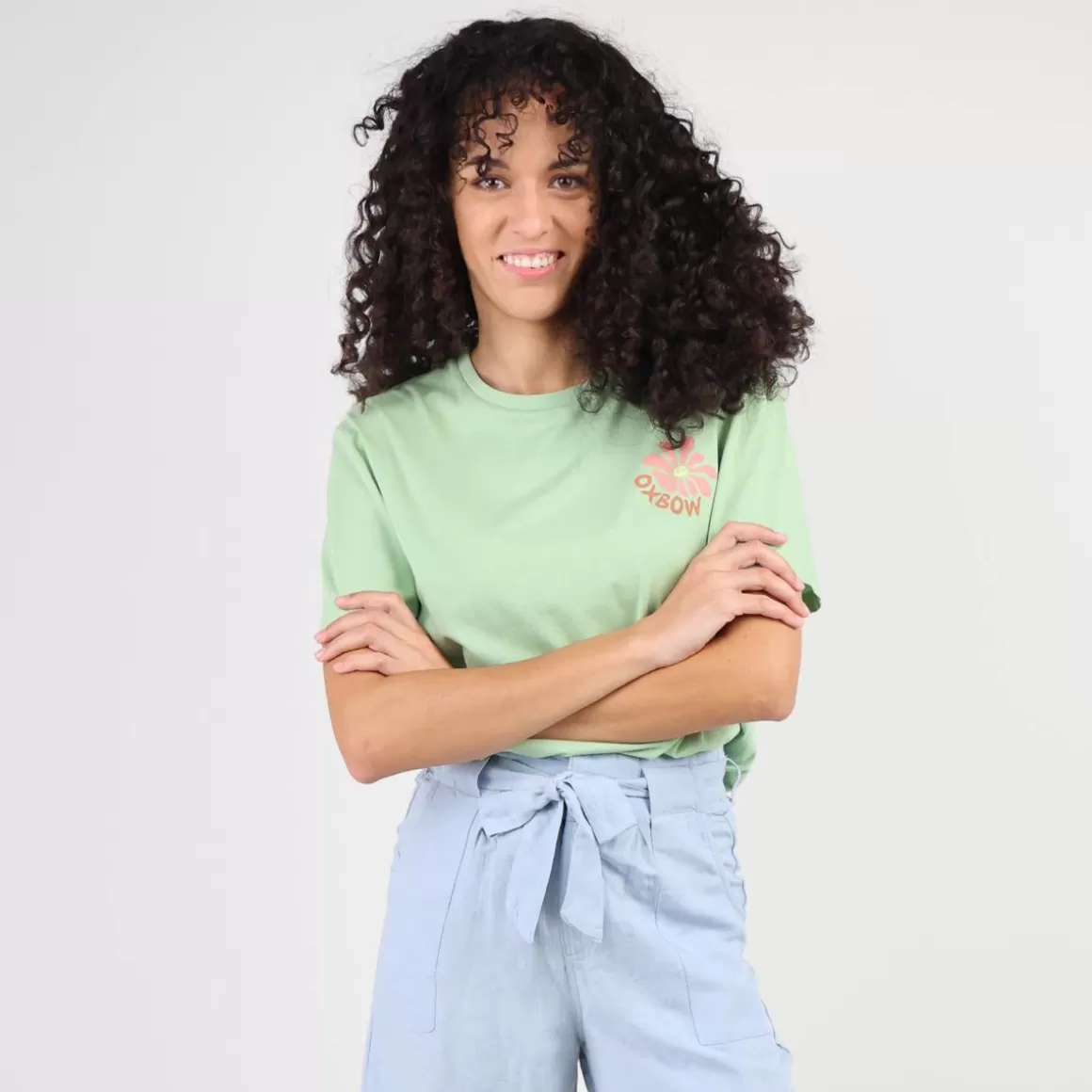 OXBOW Tee-shirt TAHCAT - Palmier Discount
