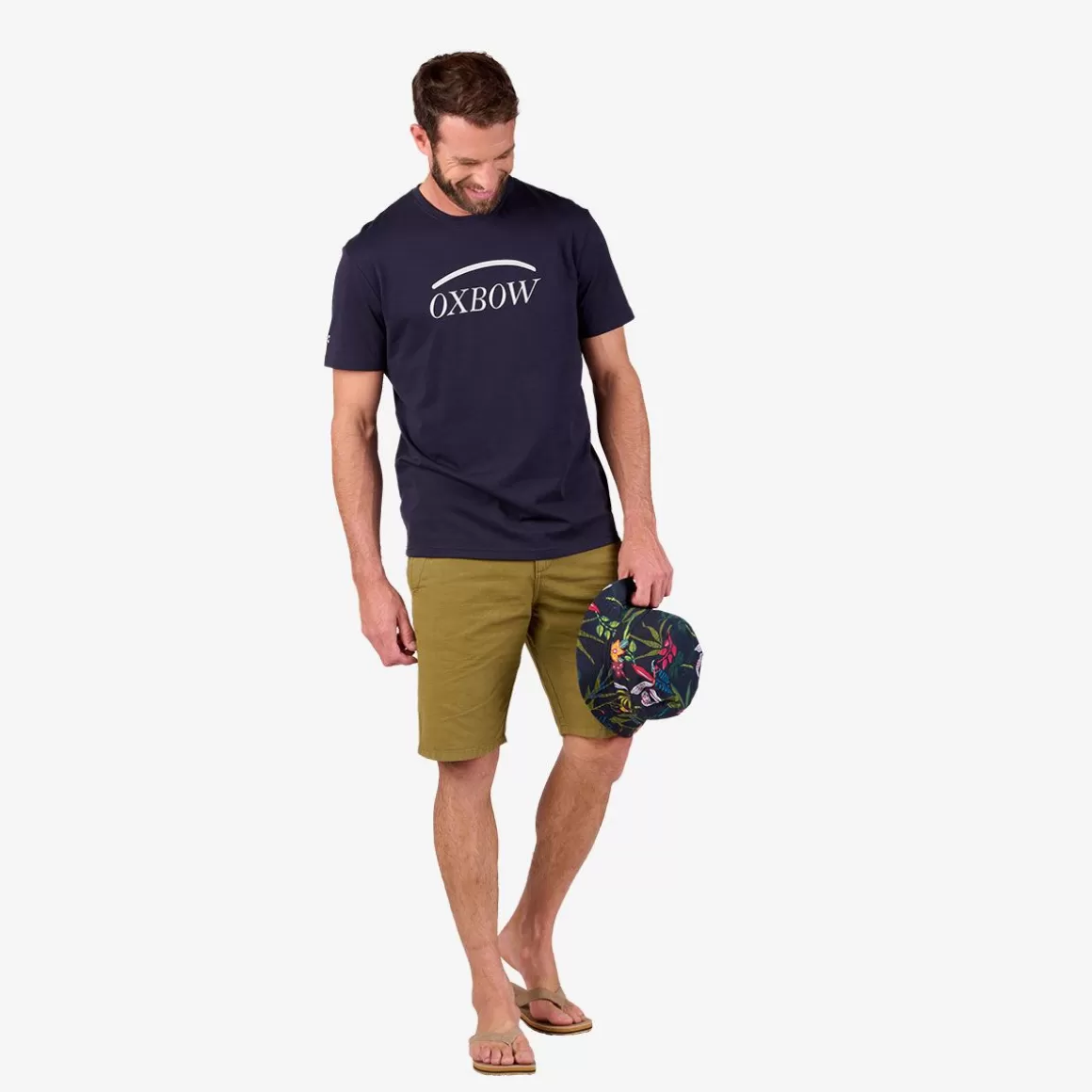 OXBOW Tee-shirt TALAI - Deep Marine New