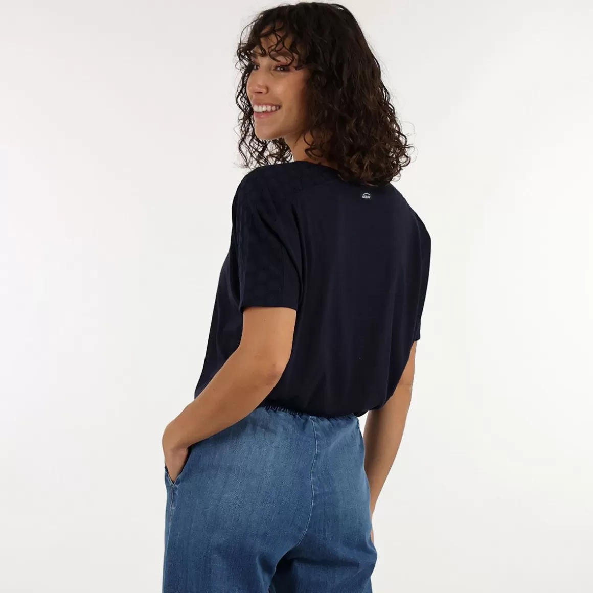 OXBOW Tee-Shirt TANK - Deep Marine Discount