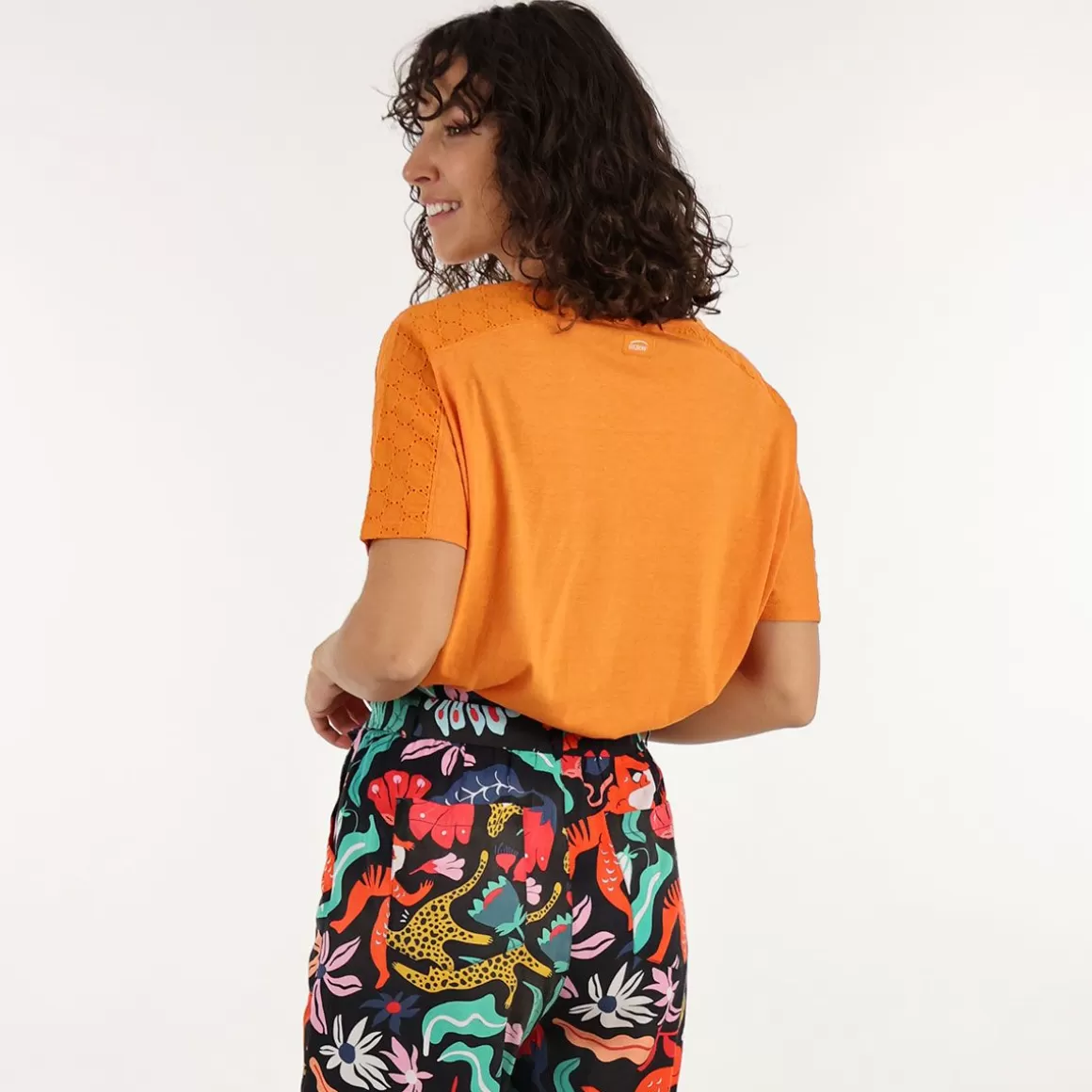 OXBOW Tee-Shirt TANK - Ocre Flash Sale