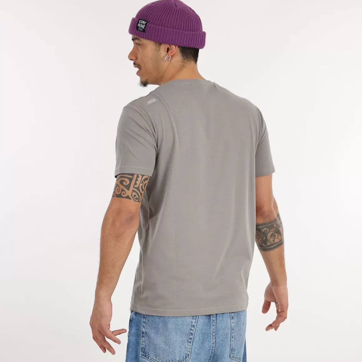 OXBOW Tee-Shirt TASTA - Gris Cendre Ash Grey Store