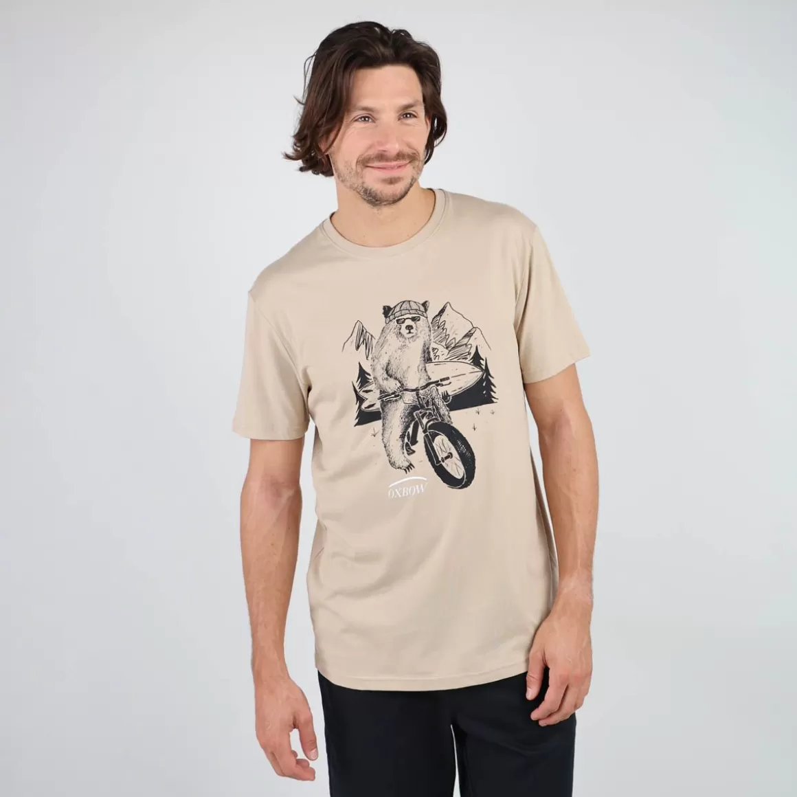 OXBOW Tee-shirt TAUBAL - Dust Discount
